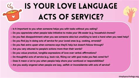 love language acts of service definition