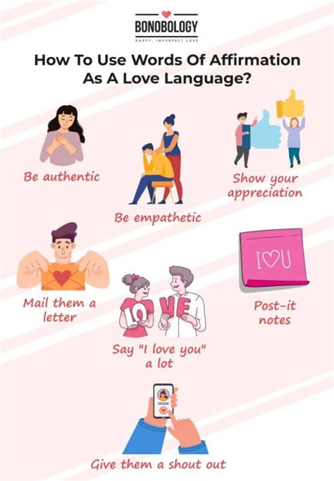 love language examples in relationships for him