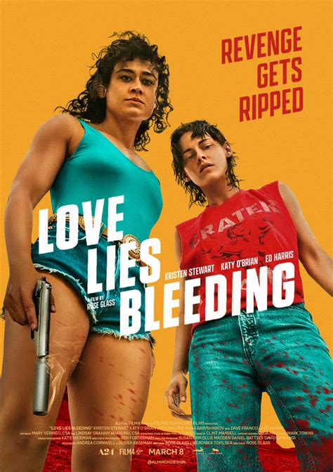 love lies bleeding 2024 dvd cover