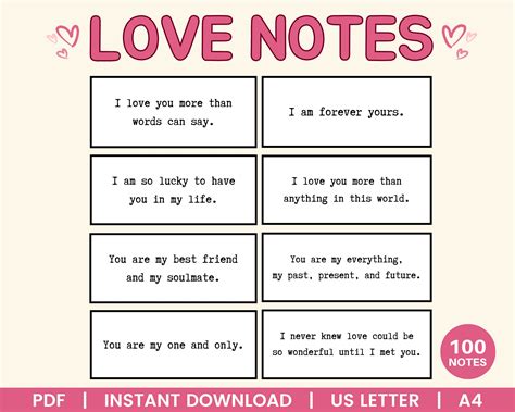 love notes