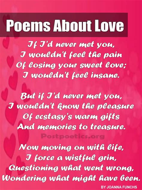 love poetry for her
