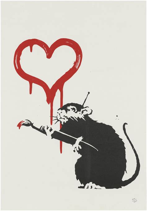 love rat banksy price