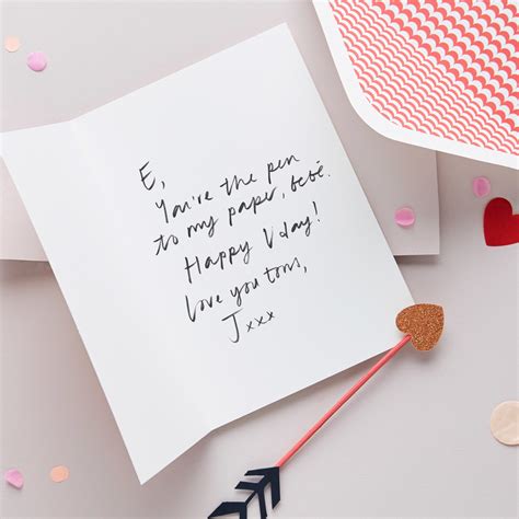 love things to write in a card