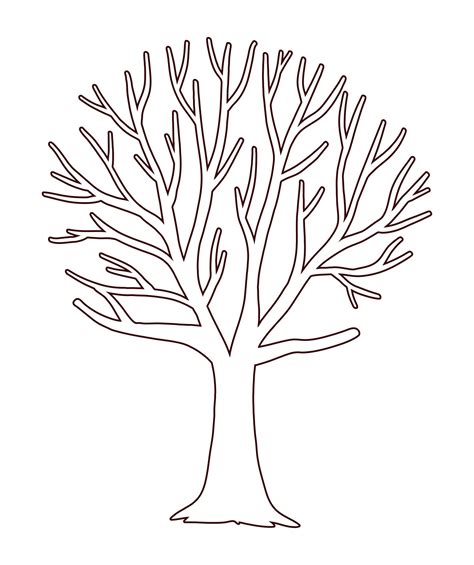 Love Tree Template Free Printable