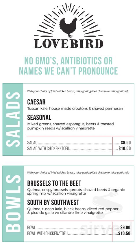 Lovebird, Doylestown Restaurant Reviews, Phone Number & Photos