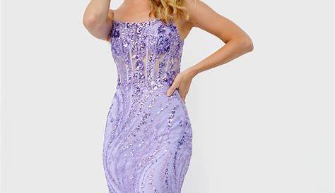 Lover Kiss Spaghetti Strap VNeck Cut Out Waist Prom Dresses with Slit