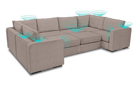 Lovesac Couch With Speakers