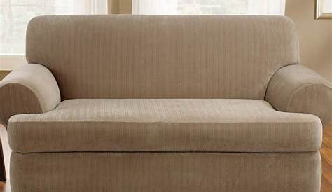 Subrtex 4-pieces Velvet High Stretch Washable Individual Cushion Sofa