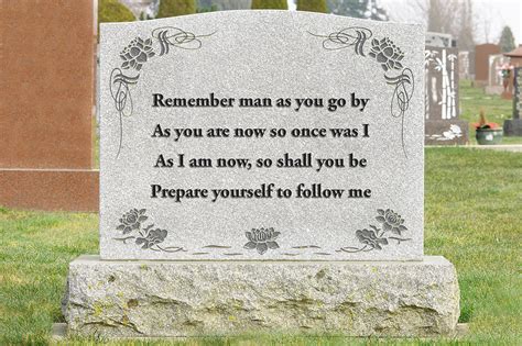 Tasteful Memorial Quotes and Headstone Epitaphs Funeral quotes