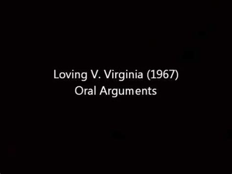loving v virginia oral arguments