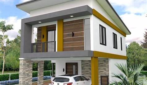 Low Cost Simple 2 Storey House Design Second Floor Plan Budget Two