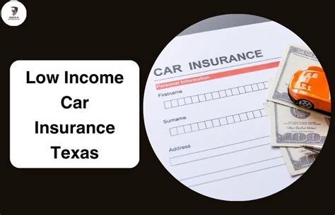 Low Income Car Insurance In Texas: Tips And Options