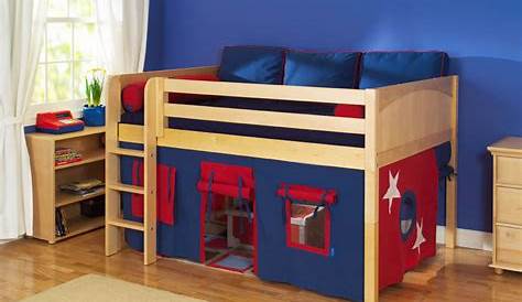 Layla Low Loft Bed Includes Storage Space Kids Cove
