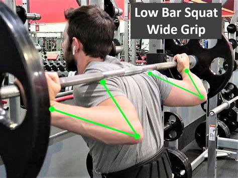 Low Bar Squat Grip