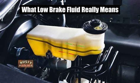Low Brake Fluid Level