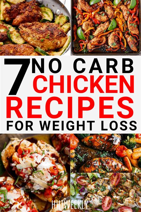 low carb chicken recipes for weight loss