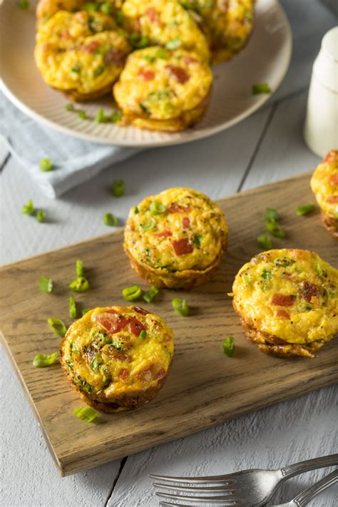 low carb high protein breakfast muffins