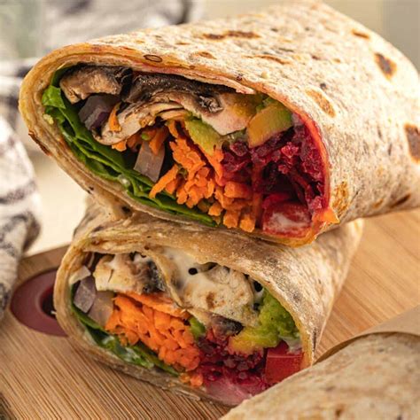 Low Carb Vegetable Wraps