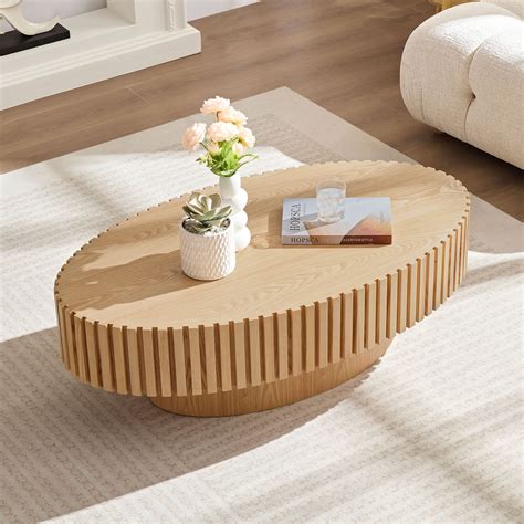 Low Coffee Table Oval