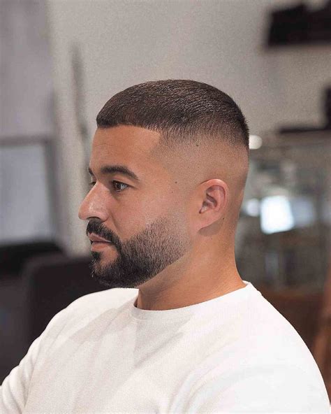 low fade buzz cut