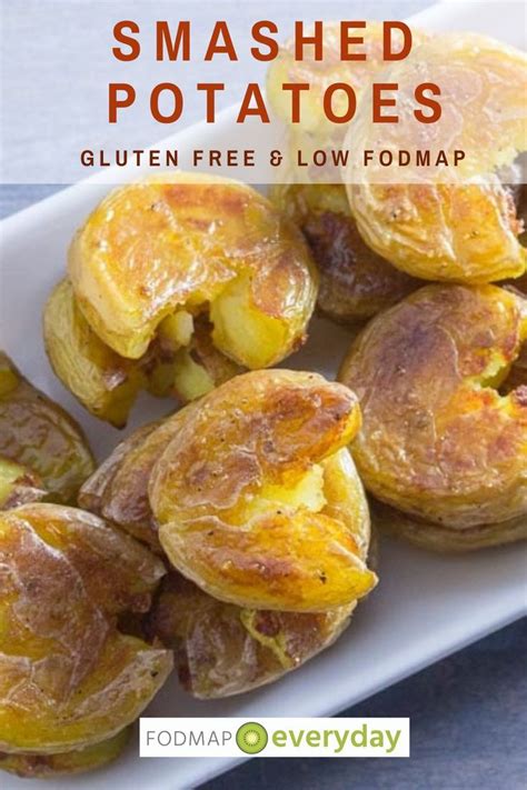 Low Fodmap Smashed Potatoes