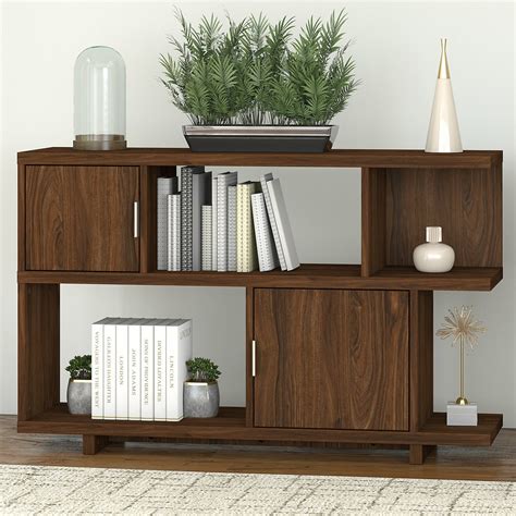 Low Geometric Bookcase