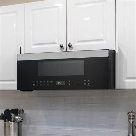 Low Profile Over Range Microwaves