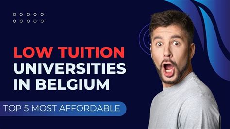 low tuition universities in belgium