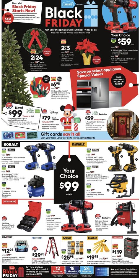 lowe's black friday deals 2023 ad