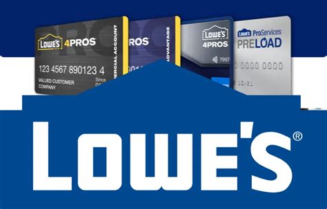 lowe's credit card login pay bill