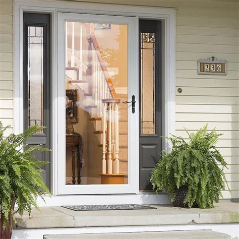 lowe's outdoor storm doors