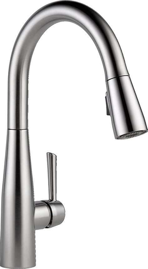 lowe s delta kitchen faucets brushed