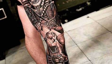 Pin by Kuro on Tattoo | Leg sleeve tattoo, Leg tattoo men, Full leg tattoos