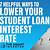 lower my student loan interest rate