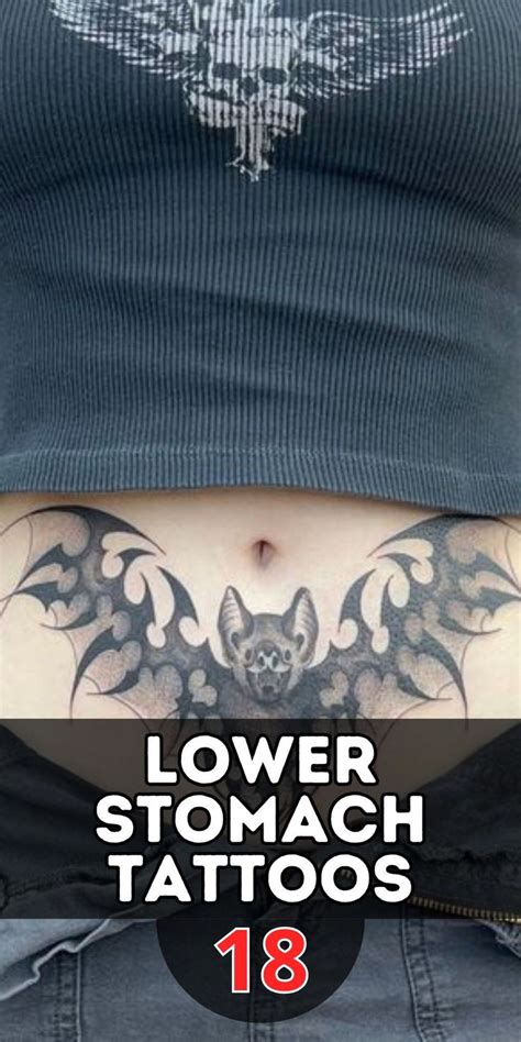 7 Lower Ab Tattoos
