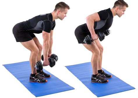 lower back exercises with dumbbells