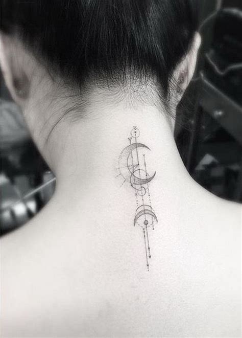 lower back neck tattoo designs female with meaning