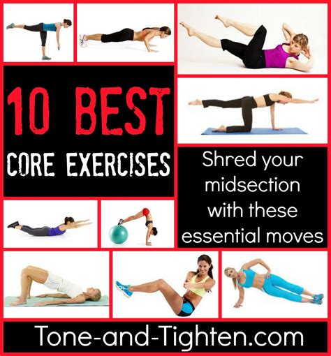 Lower Core Strength Exercises