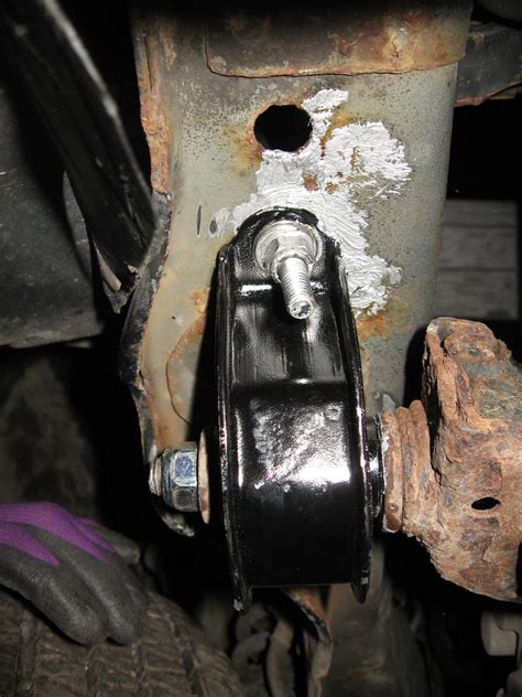 Lower Engine Mount Broken