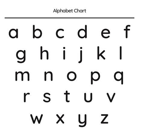 Lowercase Letter Printable