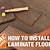 lowes laminate flooring installation instructions