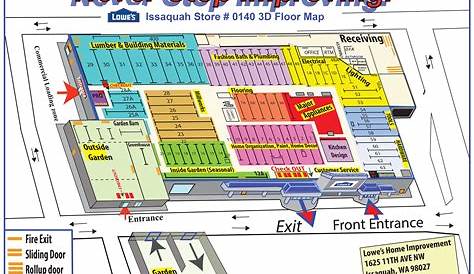 Lowes Store Layout Map Kevin Sundquist Lowe's