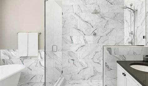 Style Selections Calacatta White 12in x 12in Matte Porcelain Marble