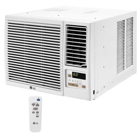 lowes ac and heater combo lg window 7600