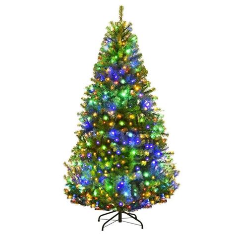 Lowes Artificial Lighted Trees