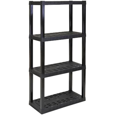 Lowes Black Plastic Shelf