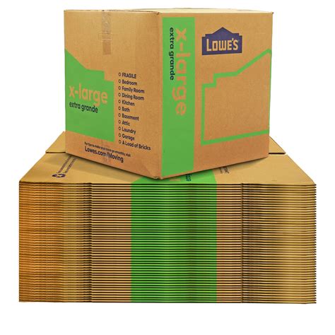 lowes cardboard boxes