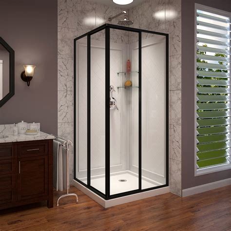 lowes corner shower kits