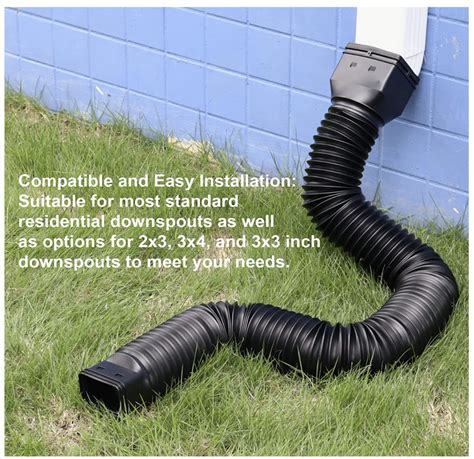 lowes flexible gutter extension