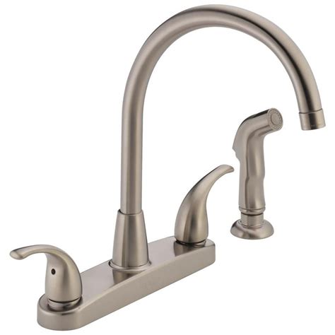 Lowes Kitchen Faucets With Side Sprayer